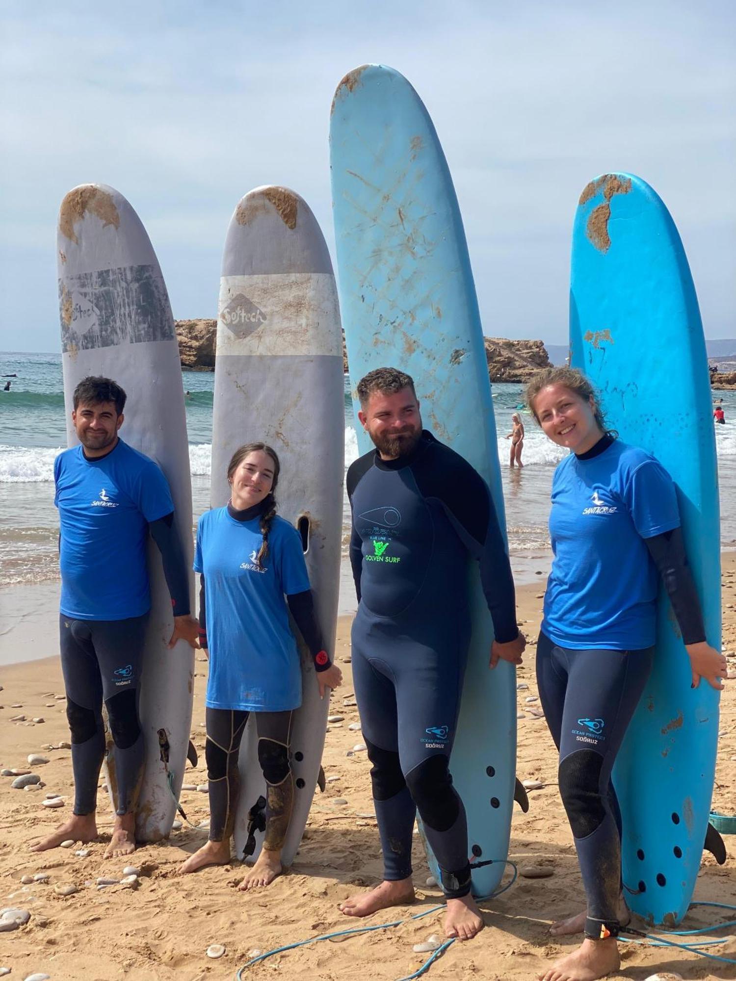 Santacruz Surf Camp Vandrerhjem Tamraght Eksteriør bilde