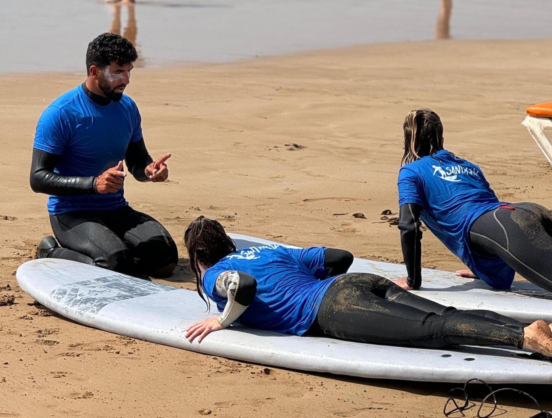 Santacruz Surf Camp Vandrerhjem Tamraght Eksteriør bilde