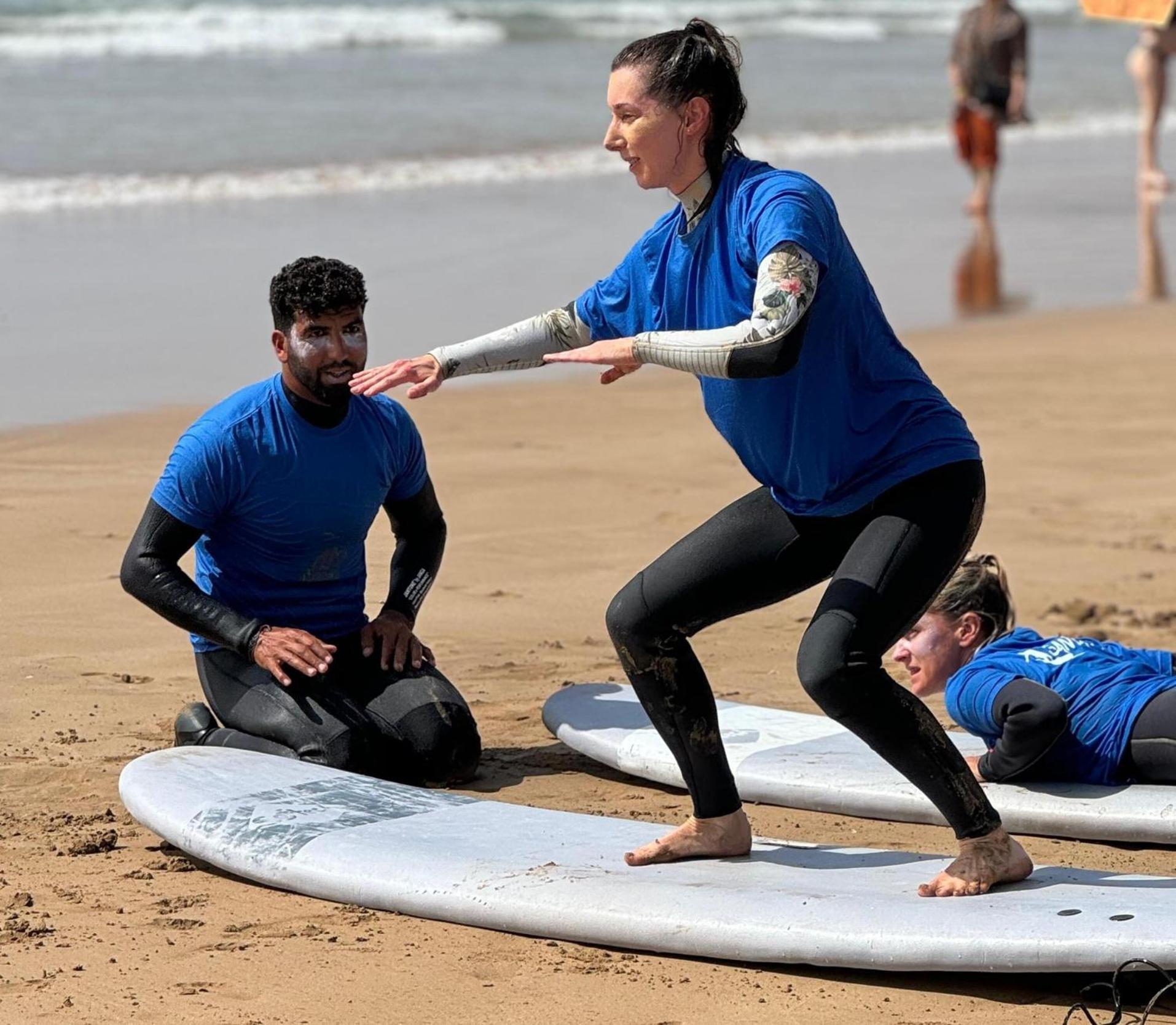 Santacruz Surf Camp Vandrerhjem Tamraght Eksteriør bilde