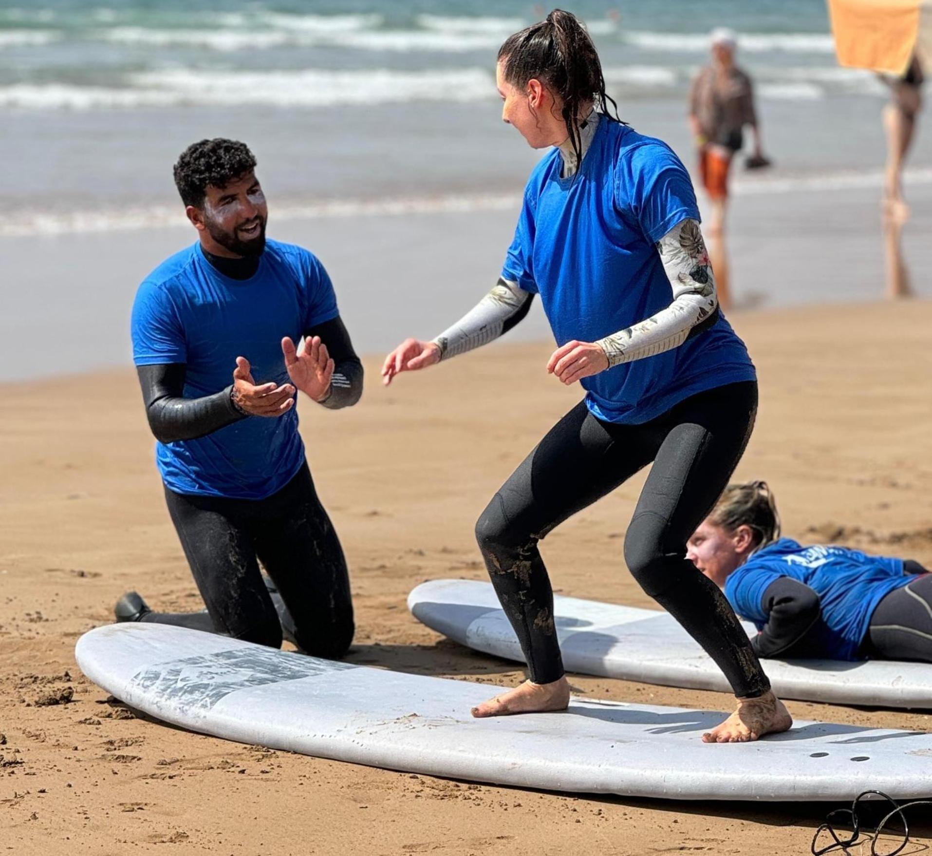 Santacruz Surf Camp Vandrerhjem Tamraght Eksteriør bilde